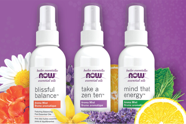 Free NOW Essential Oils Aroma Mists